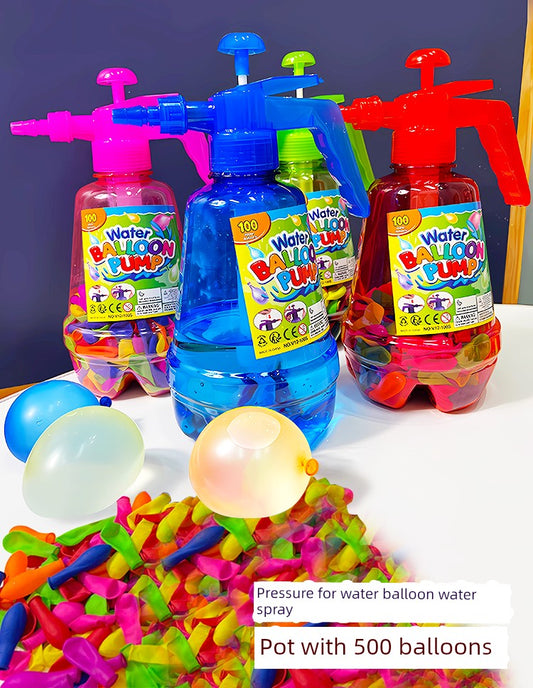 500 Water balloons with Pump